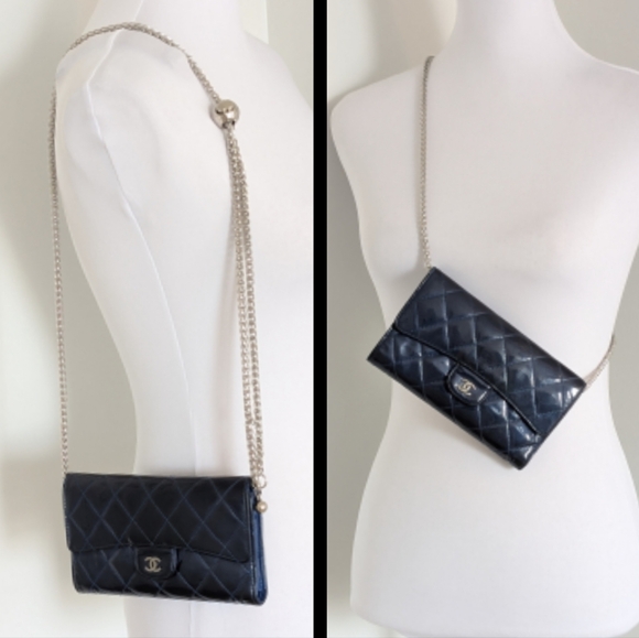 ✅Authentic CHANEL Quilted Flap Wallet - Picture 3 of 13